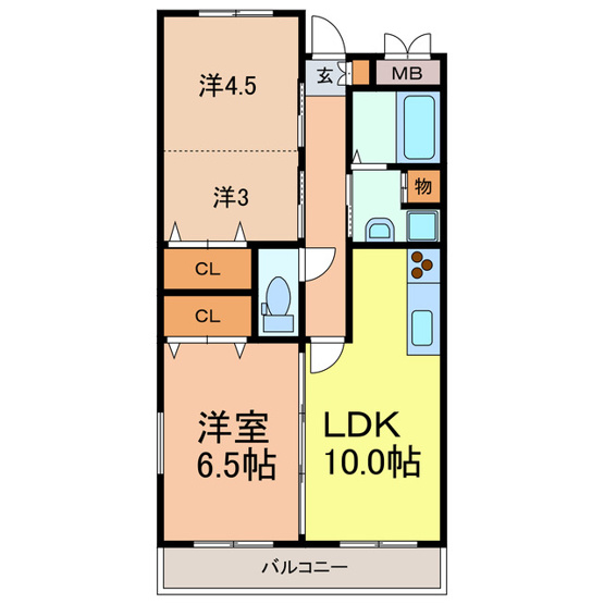 【間取り】 | 清和マンション