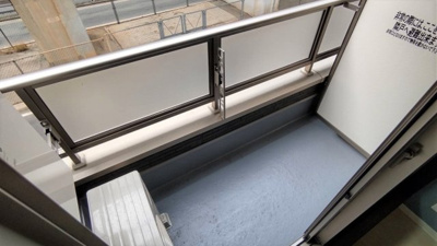 【バルコニー】 | エム・ステージ新大阪 | 外干しができるバルコニーです