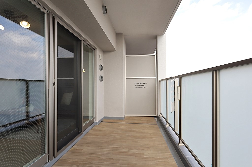 ～ペットと暮らせるマンション～エスリード小阪プライムプレイスのバルコニー