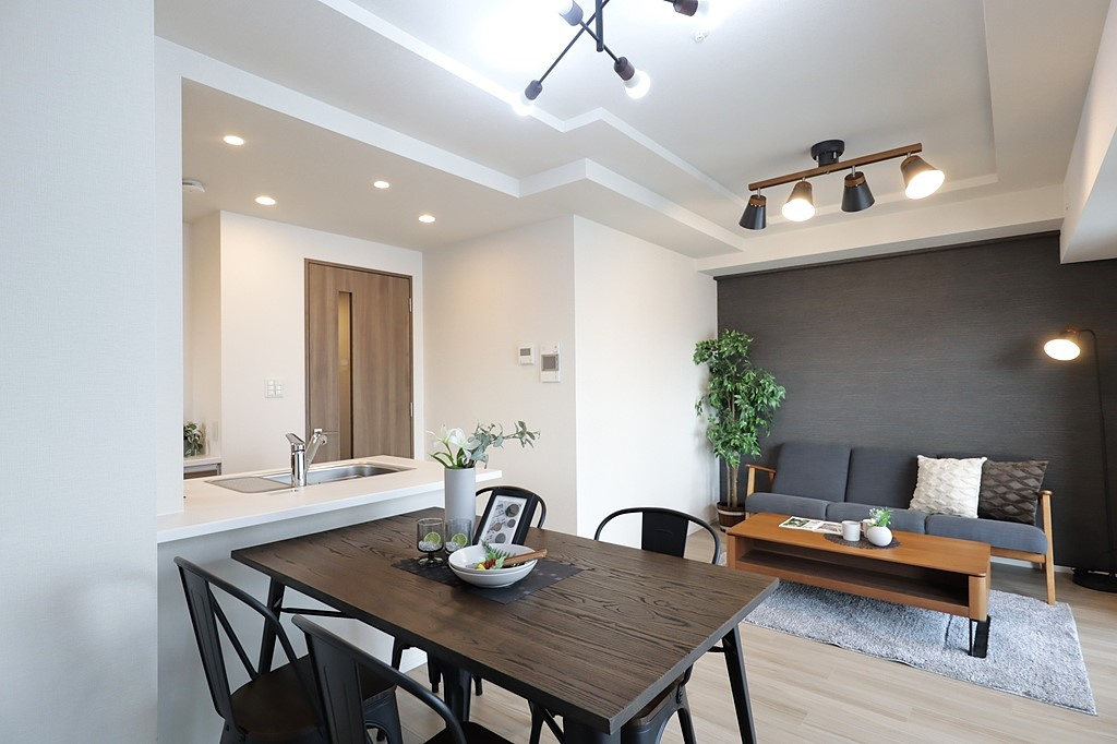 ～ペットと暮らせるマンション～エスリード小阪プライムプレイスの居間・リビング