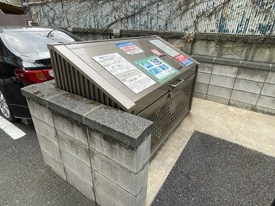 レオパレスファンソのその他|ゴミ集積所