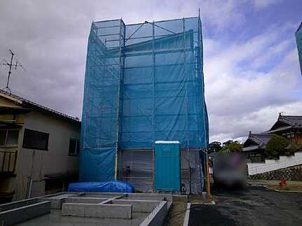 安芸郡府中町桃山2丁目の前面道路含む現地写真