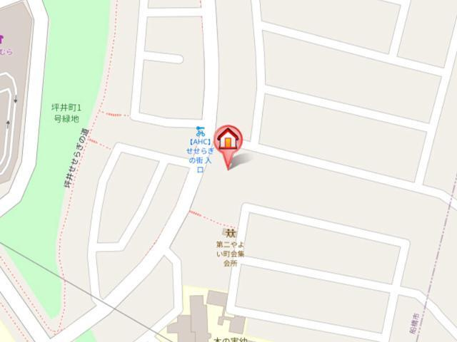 プラートフジ参番館の地図