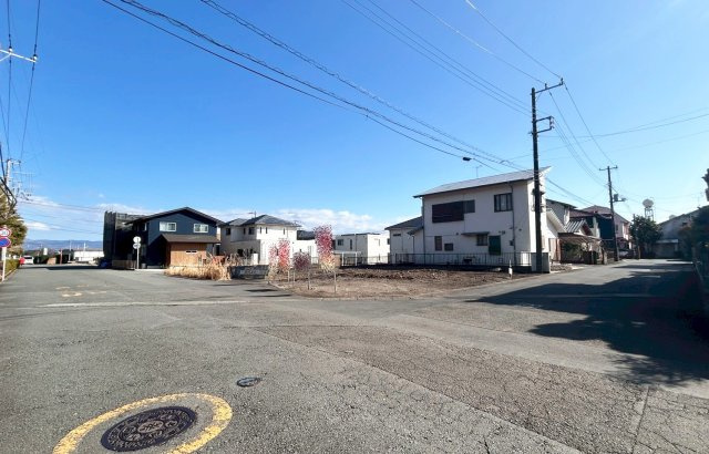 新築戸建　沼津市岡宮２期　全１棟の外観|現地撮影　2.19