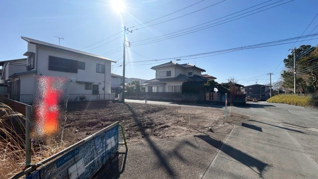 新築戸建　沼津市岡宮２期　全１棟の前面道路含む現地写真|現地撮影　2.19
