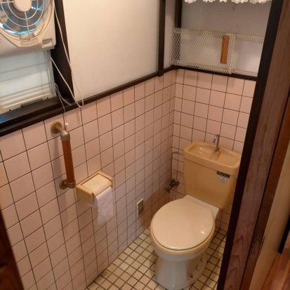 竹の子ツカサ戸建のトイレ|コンパクトで使いやすいトイレです