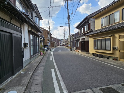 【前面道路含む現地写真】 | 東伯郡琴浦町赤崎中古戸建て