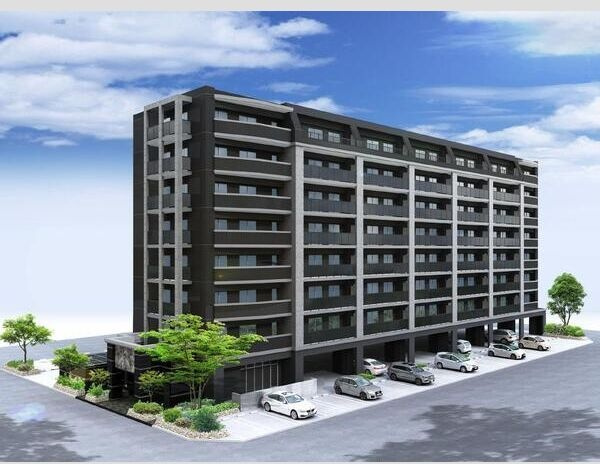 福岡市博多区三筑２丁目の賃貸マンションの外観