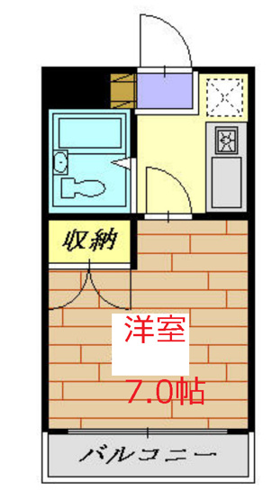 【間取り】 | 諏訪コーポ川崎
