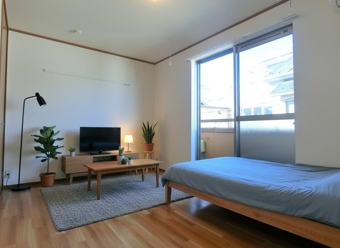 カーサＫの居間・リビング|★洋室広々７帖、横広で使いやすい間取です♪