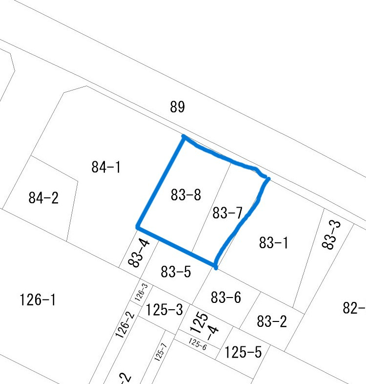 小倉北区木町3丁目　土地の地図