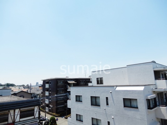 アンシャンテ大宮の展望|4階からの景色は空が広い！