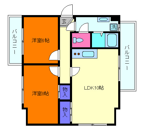 岡本野寄ハイツ