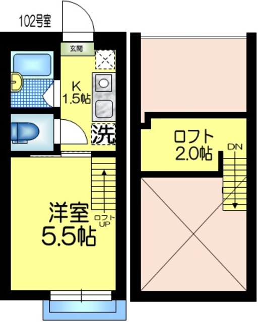 ベイシティ稲毛の間取り|★間取り★別部屋参考