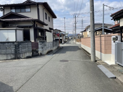 【前面道路含む現地写真】 | 山形市西原　中古戸建