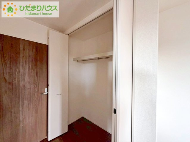 郡山市町東２丁目第2　新築戸建　1号棟の収納|居室にゆとりが持てる大収納クローゼット付き♪