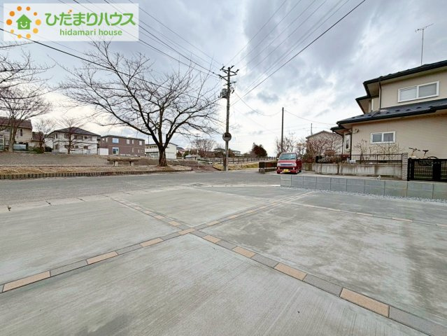 郡山市町東２丁目第2　新築戸建　1号棟の駐車場|マイホームなら駐車場代がかかりません。しかも、自宅の駐車場で洗車ができます！今までコイン洗車に行っていた手間も省けて、節約にもつながります(^^♪