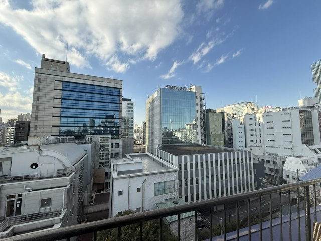 秀和第二南平台レジデンスの展望|西側バルコニーからの眺望。