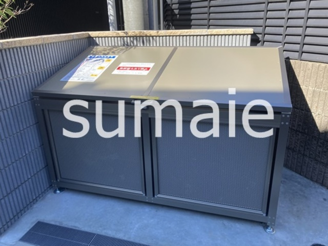 ALBIREOのその他共用部分|敷地内ゴミ置き場。