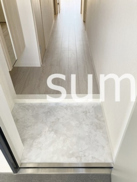 ALBIREOの玄関|玄関スペースです。