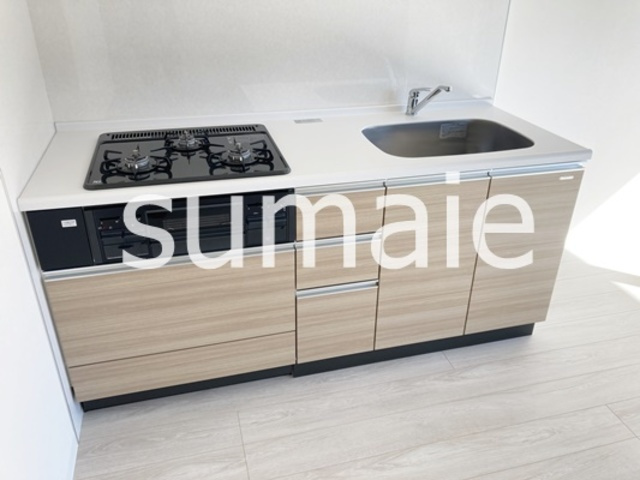 ALBIREOのキッチン|使いやすいシステムキッチン。