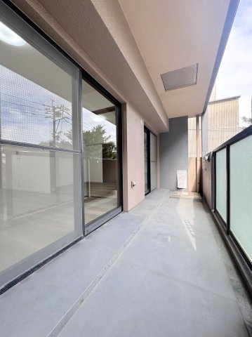 ロワールマンション西公園東のバルコニー