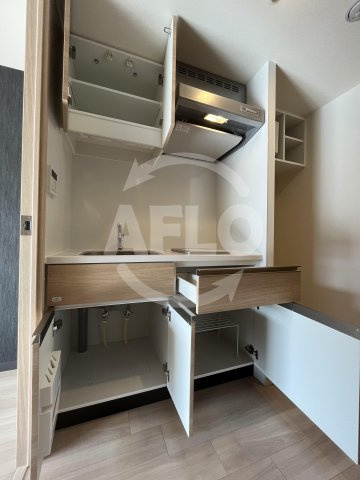 パークアクシス四ツ橋のキッチン|パークアクシス四ツ橋　システムキッチン