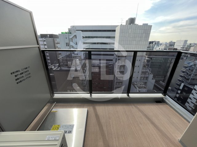 パークアクシス四ツ橋のバルコニー|パークアクシス四ツ橋　バルコニー