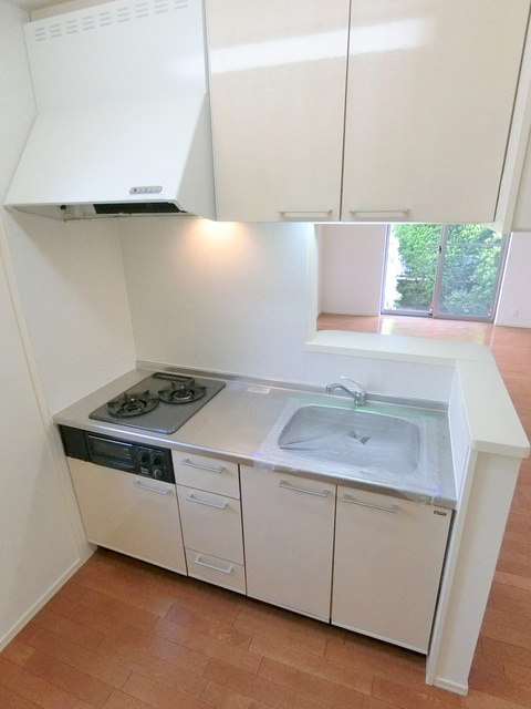 プラネットのキッチン|★グリル付きガス２口システムキッチン★