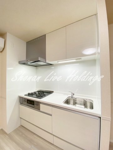 D’s Bless横須賀Ⅱのキッチン|【都市ガス】広々3口ガスコンロ♪