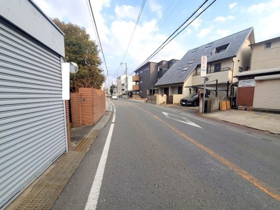 【前面道路含む現地写真】 | ■□菅相塚町　土地□■