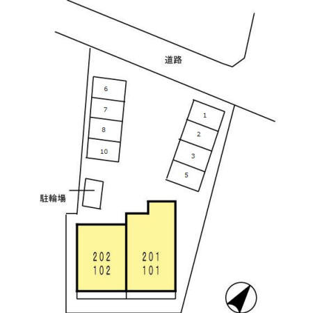 ガーデン・アカシアの区画図