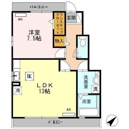 ガーデン・アカシアの間取り