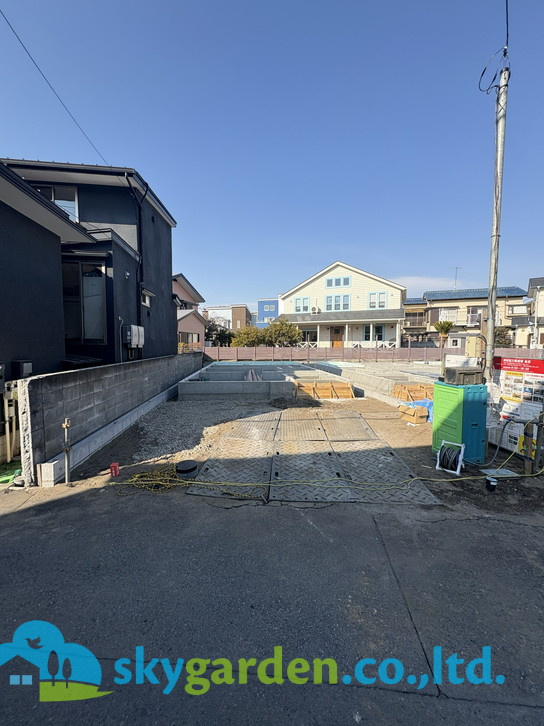 茅ヶ崎市東海岸北6期　新築戸建　全3棟1号棟の外観