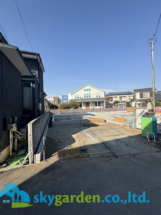 茅ヶ崎市東海岸北6期　新築戸建　全3棟1号棟の外観