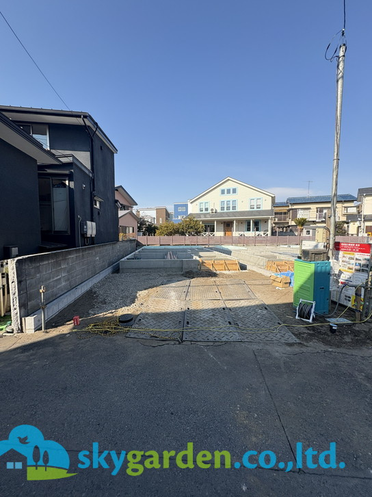 茅ヶ崎市東海岸北6期　新築戸建　全3棟1号棟の外観