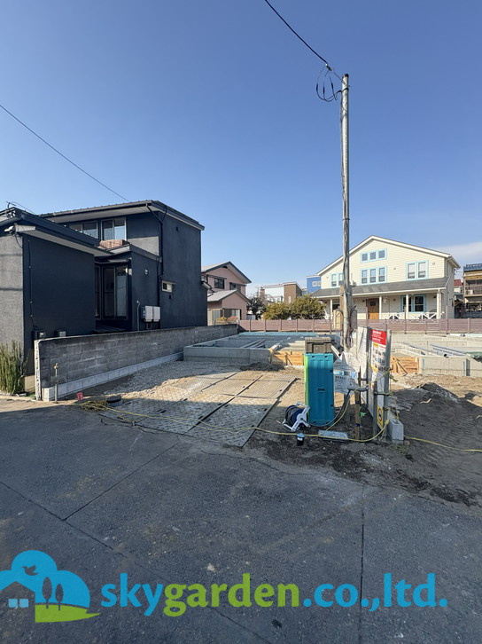 茅ヶ崎市東海岸北6期　新築戸建　全3棟1号棟の外観