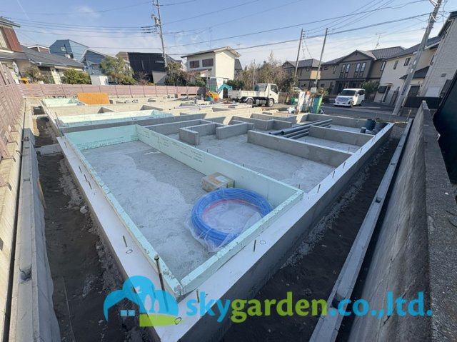 茅ヶ崎市東海岸北6期　新築戸建　全3棟1号棟の外観