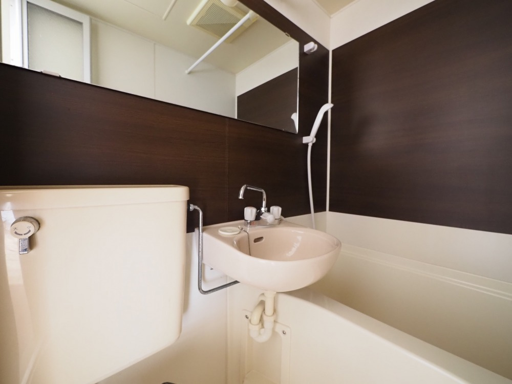 大阪市北区松ケ枝町の賃貸マンションの浴室