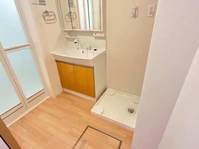 【洗面所】 | 宇都宮市雀の宮アパート新築工事 | 洗面（イメージ）