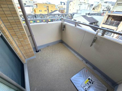 エルシア四条麩屋町のバルコニー
