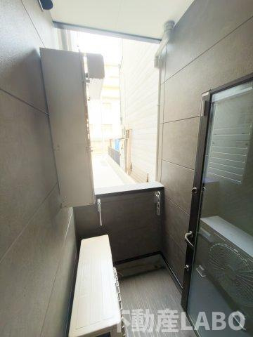 Granstella 帝塚山のバルコニー