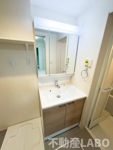 Granstella 帝塚山の洗面所