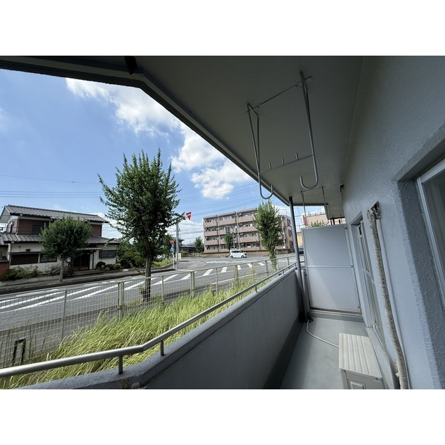 ヴィラ中川のバルコニー