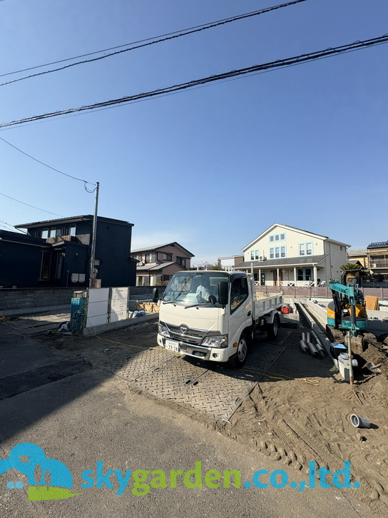 茅ヶ崎市東海岸北6期　新築戸建　全3棟2号棟の外観