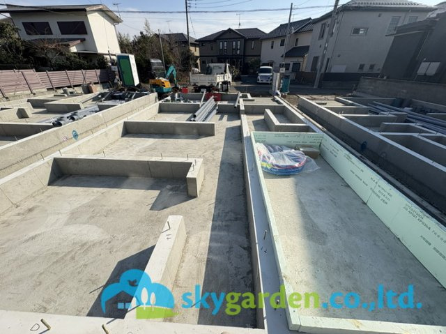 茅ヶ崎市東海岸北6期　新築戸建　全3棟2号棟の外観