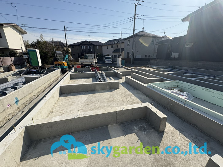 茅ヶ崎市東海岸北6期　新築戸建　全3棟2号棟の外観