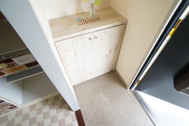 ディアコート奈良の玄関