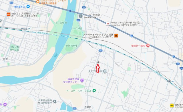 【地図】 | 姫路市四郷町山脇第12-2期　3号棟