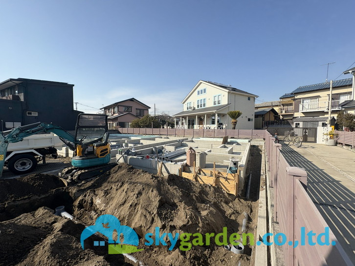 茅ヶ崎市東海岸北6期　新築戸建　全3棟3号棟の外観